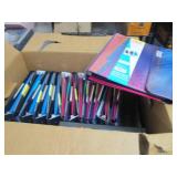 Box of Poly 2 Pocket Folders and Me...