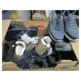 Box of Used Boots/Shoes, Clothes...