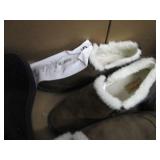 Box of Used Boots/Shoes, Clothes...