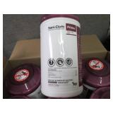 Case of 6 -70ct Canisters Sani-Clot...
