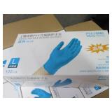 Case of 10- 100 ct Boxes Large Viny...