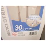 Lot of 2 Interlocking- 30 L Covered...