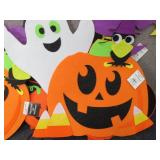 9 Felt Halloween Wall Hangers Retai...