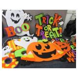 9 Felt Halloween Wall Hangers Retai...