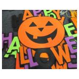 9 Felt Halloween Wall Hangers Retai...