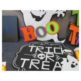9 Felt Halloween Wall Hangers Retai...