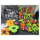 9 Felt Halloween Wall Hangers Retai...
