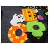9 Felt Halloween Wall Hangers Retai...
