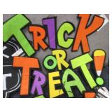 9 Felt Halloween Wall Hangers Retai...