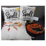 4- Assorted Pillows...