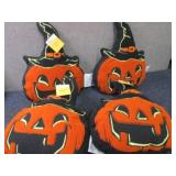 4 Pumpkin Pillows...