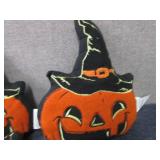 4 Pumpkin Pillows...