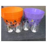 Halloween Serving/Candy Bowls, 4 - ...