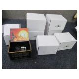 7 Small Halloween Music Boxes...