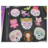 Halloween Glitter Window Clings...