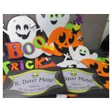 5 Felt Halloween Wall Hangers Retai...