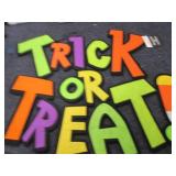5 Felt Halloween Wall Hangers Retai...