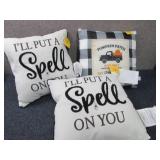 3 Fall Throw Accent Pillows...