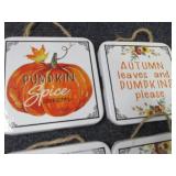 6 Metal Décor Wall Hangings...