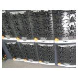 8- 8 pks Glitter Spiders...