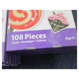 18 pks Valentines & Tattoos...