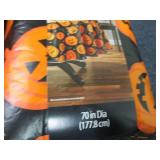 3 Halloween PEVA 52x70 inch Flannel...