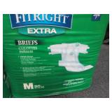 2- 20 ct FitRight Extra Briefs Medi...