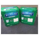 2- 20 ct FitRight Extra Briefs Medi...