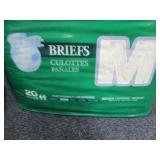 2- 20 ct FitRight Extra Briefs Medi...