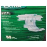 2- 20 ct FitRight Extra Briefs Medi...