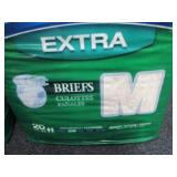 2- 20 ct FitRight Extra Briefs Medi...