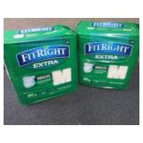 2- 20 ct FitRight Extra Briefs Medi...