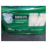 2- 20 ct FitRight Extra Briefs Medi...