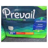 2- 20 ct Prevail Daily Underwear Me...