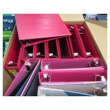 Large Box of 1.5 inch D Ring Binder...