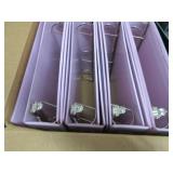 Large Box of Assorted Binders...