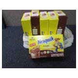 6- 6pk Nesquik Chocolate Milk Mix...