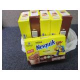 6- 6pk Nesquik Chocolate Milk Mix...