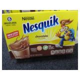 6- 6pk Nesquik Chocolate Milk Mix...