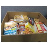 Box of Assorted Food Items...