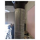 Propane Patio Heater - 40,000 BTU Input - Includes Propane Tank (Partial) - NO SHIPPING