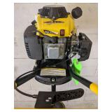 JIFFY Model 4G Gas Powered Ice Auger - 8" - Starts, Runs and Operates - NO SHIPPING