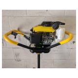 JIFFY Model 4G Gas Powered Ice Auger - 8" - Not Running, Bad Compression - NO SHIPPING