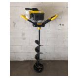 JIFFY Model 4G Gas Powered Ice Auger - 8" - Starts, Runs and Operates - NO SHIPPING
