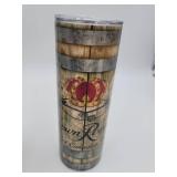 2 JACK DANIEL AND CROWN ROYAL TUMBLERS