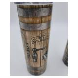 2 JACK DANIEL AND CROWN ROYAL TUMBLERS