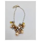 NECKLACE WITH DIFFERENT COLOR BEADS