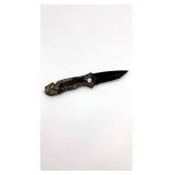 CAMOUFLAGE KNIFE WITH GLASS BREAKER