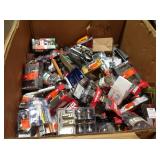 Gaylord with assorted Door knobs and hardware various models and conditions see pictures