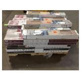 Pallet with assorted 35 cases of Flooring customer returns see pictures